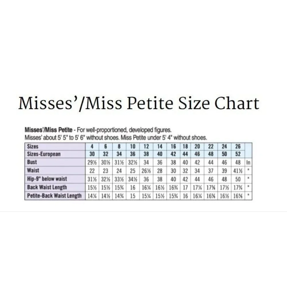 McCall's‎ Sewing Pattern 10413 8026 Misses Top Size 6-14